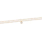 Tobillera Oro Amarillo 18kt Doble Cadena - Miniatura 2