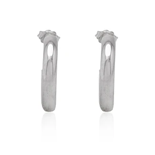 Aros de Plata Esterlina 925 Argollas Gruesas