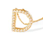 Collar Oro Amarillo 18kt Diamantes Letra D 13 Pts | Danielle Costantini - Miniatura 2