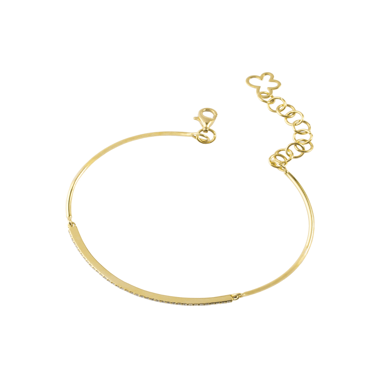 Pulsera Oro Amarillo 18kt Diamantes 22 Pts SI/H 1