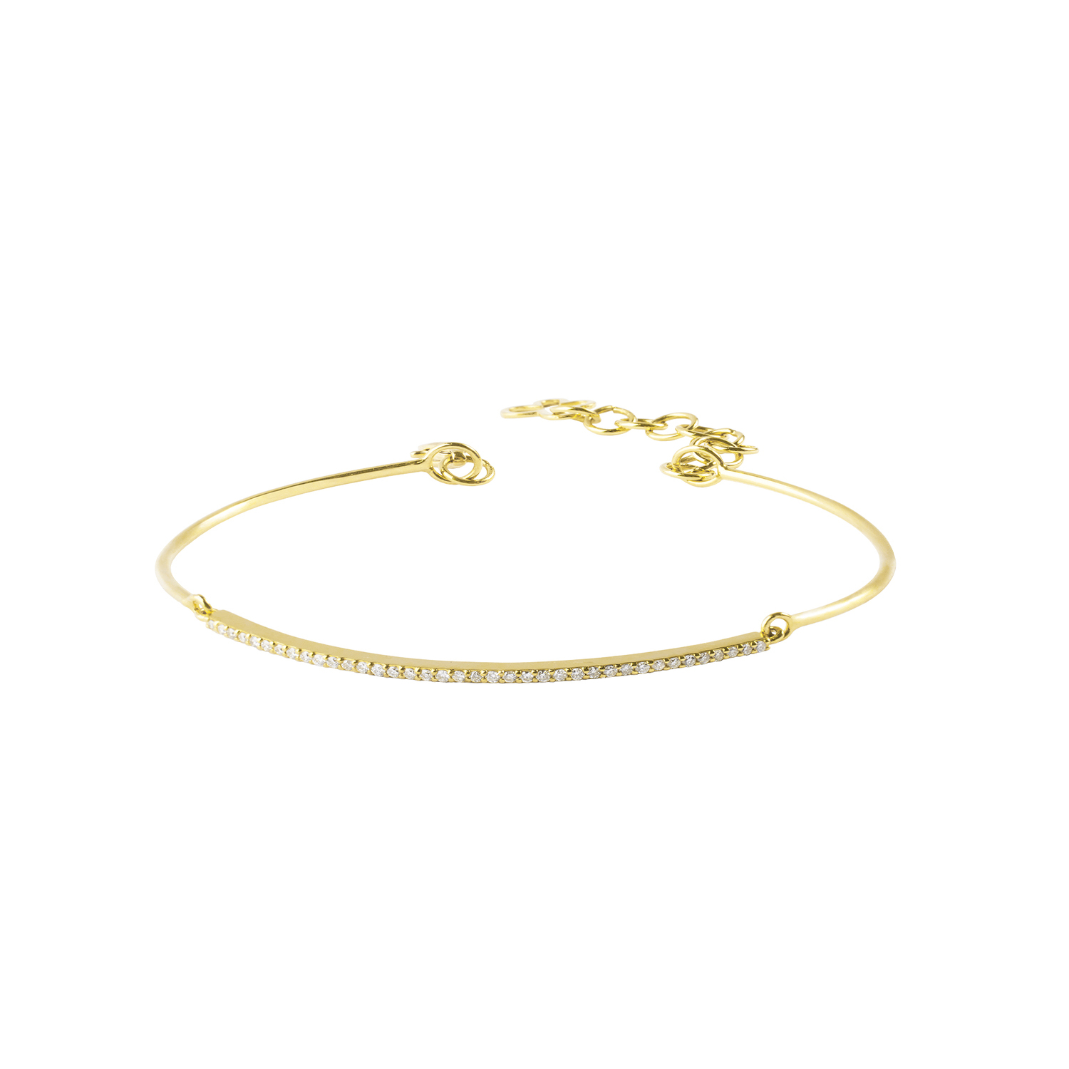 Pulsera Oro Amarillo 18kt Diamantes 22 Pts SI/H 3