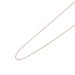 Cadena Limada Oro Miel 18kt