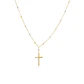 Collar de Oro 18kt Rosario Bicolor 2000 - Miniatura 2