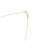 Collar de Oro 18kt Multicolor Diamante de 16pts - Miniatura 3