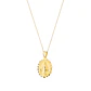 Colgante de Oro 18kt Virgen Milagrosa 28x19mm - Miniatura 4