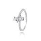 Anillo de Plata Esterlina 925 Circones Cruzados - Miniatura 1