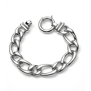 Pulsera de Plata Esterlina 925 Cadena Milano