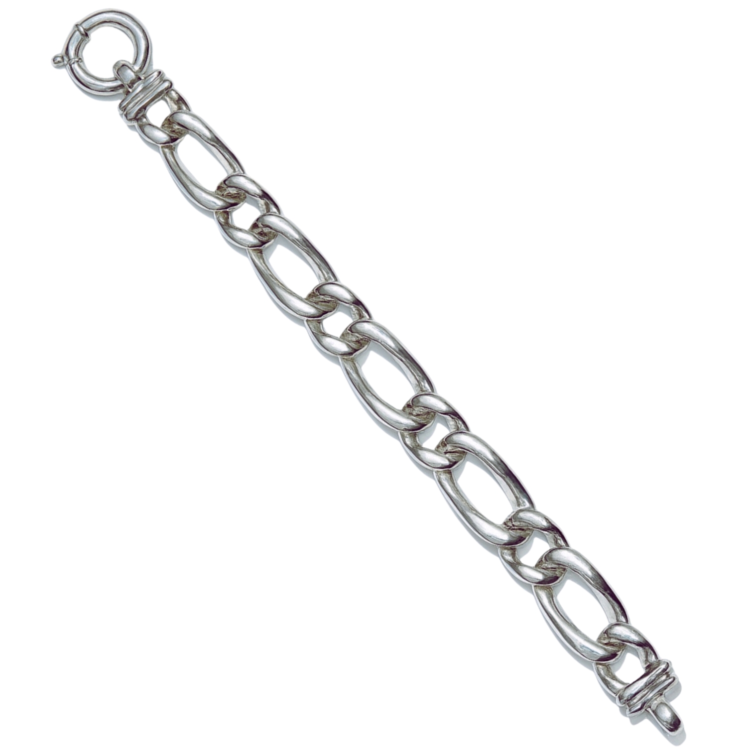 Pulsera de Plata Esterlina 925 Cadena Milano 2