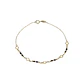 Pulsera de Oro 18kt Bolitas Onix - Miniatura 1