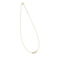 Collar Oro Amarillo 18kt Circonita Tres Botones - Miniatura 2