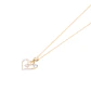 Colgante Oro Bicolor 18kt Cuatro Corazones - Miniatura 2