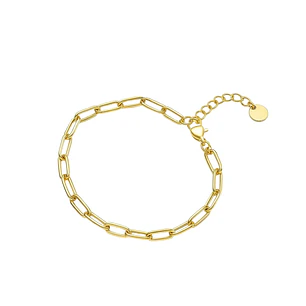 Pulsera Oro Amarillo 18kt Eslabones