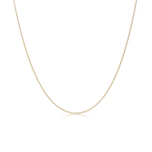 Cadena de Oro 18kt Limada20