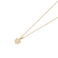 Colgante de Oro 18kt Roseta Circón - Miniatura 2