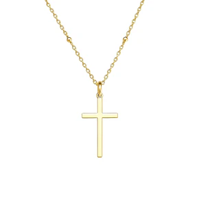 Collar Oro Amarillo 18kt Rosario Tricolor