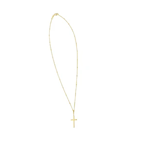 Collar Oro Amarillo 18kt Rosario Tricolor