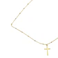 Collar Oro Amarillo 18kt Rosario Tricolor - Miniatura 3
