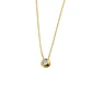 Collar Oro Amarillo 18kt Pto Luz Circonita - Miniatura 2