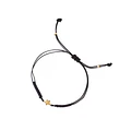 Pulsera de Oro 9kt Flor Ajustable