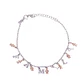 Pulsera de Plata Esterlina 925 Letras Familia - Miniatura 1