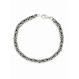 Pulsera de Plata Esterlina 925 Bizantino desde 26gr.