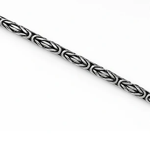 Pulsera de Plata Esterlina 925 Bizantino desde 26gr.