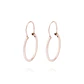 Aros Oro Miel de 18kt Argolla 14 mm - Miniatura 1