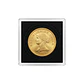 Moneda de Oro Chilena de 100 pesos año 1970 al 1979 - Miniatura 3
