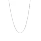 Cadena de Oro Blanco 18kt Eslabon Caja 40CM - Miniatura 3