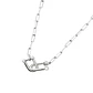 Collar de Plata Esterlina 925 Enlazados 192 - Miniatura 1