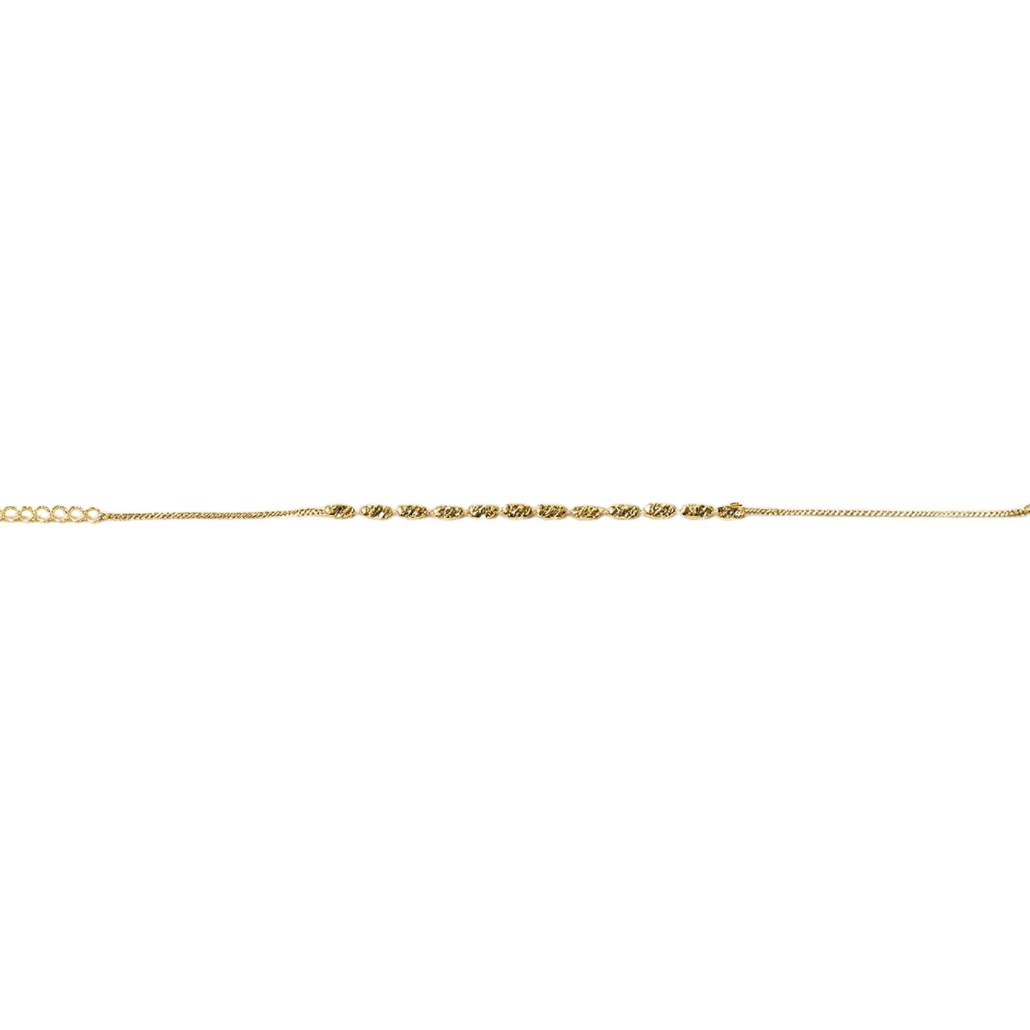 Pulsera Oro Amarillo 18kt Segmentada 2
