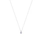 Collar de Oro 18kt Solitario 6 grifas 15 puntos de diamante - Miniatura 3