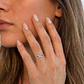Anillo Oro Blanco 18kt Infinito Diamantes de 11 Pts SI/H - Miniatura 4