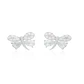 Aros de Plata Esterlina 925 Mariposa Circon - Miniatura 1