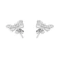 Aros de Plata Esterlina 925 Mariposa Circon - Miniatura 2