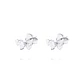 Aros de Plata Esterlina Trilogía Corazones Circonita - Miniatura 1