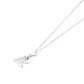 Colgante de Plata Esterlina 925 Rana Circonita - Miniatura 3