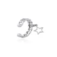 Aro Piercing Plata Esterlina 925 Estrella Encadenada - Miniatura 2
