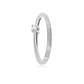 Anillo de compromiso Oro Blanco 18kt Modelo Mónaco Diamante Solitario de 6ptos - Miniatura 1
