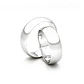 Par Argollas Matrimonio Platino Inglés Argos de 5,0mm - Miniatura 3