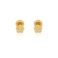 Aros de Oro 18kt Circonitas Flor - Miniatura 2