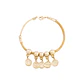 Pulsera de Plata Esterlina 925 Protectora dijes Bañado en Oro 14kt - Miniatura 1