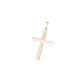Colgante de Oro de 18kt Cruz clasica gruesa - Miniatura 1