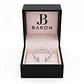 Anillo Oro Blanco 18kt Diamantes 13 Pts Tiara - Miniatura 3