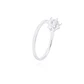 Anillo de Plata Esterlina Solitario con 6 Grifas Circonita - Miniatura 3