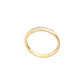 Anillo de Oro 18kt con Diamantes de 11 Pts Corte Brillante SI/H - Miniatura 3