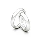 Par Argollas Matrimonio de Platino Inglés Garda Ergofit de 3,5mm - Miniatura 3