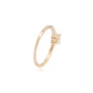 Anillo Compromiso de Oro 18Kt Solitario 5MM 4 Grifas - Miniatura 3