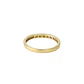 Anillo Oro Amarillo 18kt Diamantes 25 Pts 1/2 Cintillo - Miniatura 3