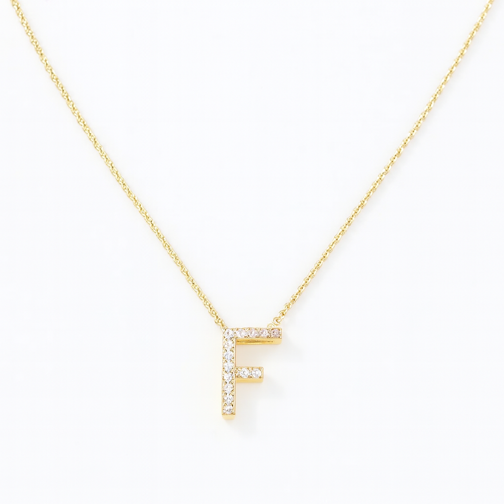 Collar de Oro 18kt con Diamantes 7 Pts Total 3